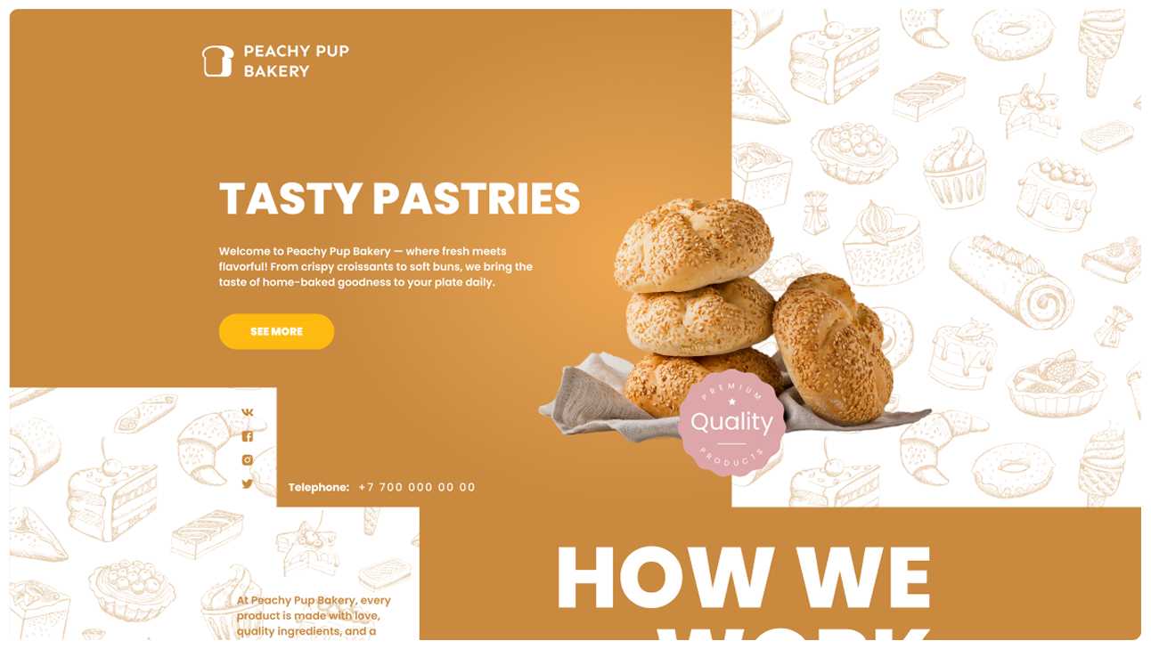 Peachy PUP Bakery